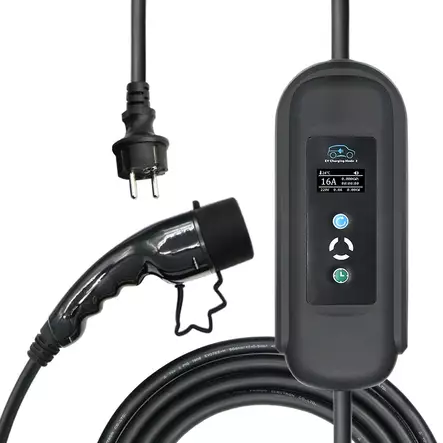 Motorwerk EV Type2 3,7 kW 1x16 A 8 m sähköauton latauslaite - Sähköauton lataus - 6438014334776 - 2