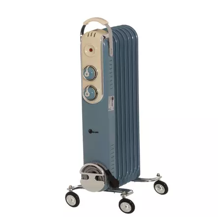 =C3=96ljyl=C3=A4mmitin Retro sininen 1500W Bellus - Lämpöpatterit ja -puhaltimet - 6410416109220 - 1