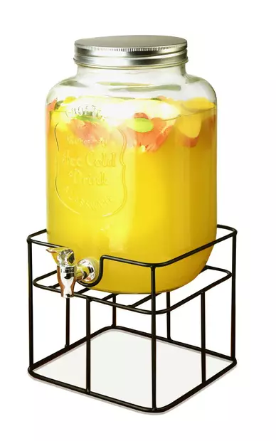 Lasi-astia hanalla 5L telineess=C3=A4 - Tarjoiluastiat - 6438168097732 - 1