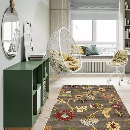 Matto (160 x 230), monivärinen, 160 x 230 cm, konepestävä, antibakteerinen - Suuret ja keskikokoiset matot - 8681875957235 - 2